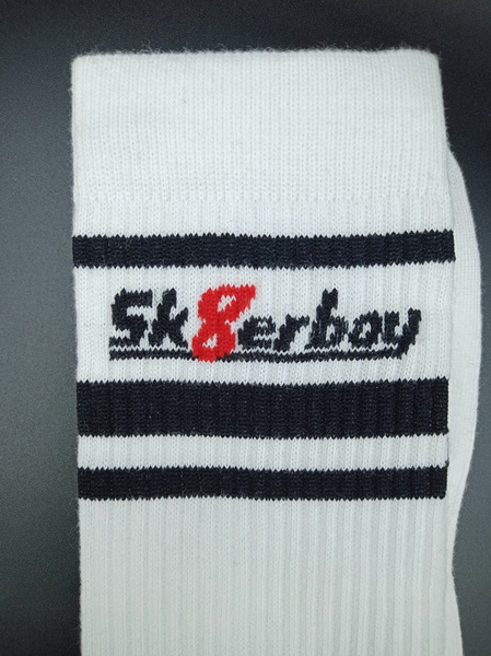 Victory Socks White 43-46 Sk8erboy
