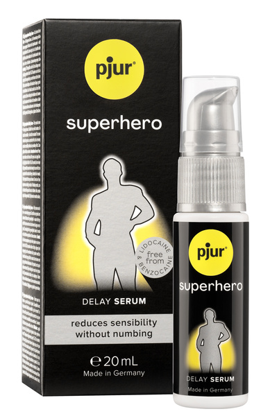 Superhero Serum Opóźniające Wytrysk 20 Ml Pjur Superhero Serum opóźniające wytrysk 20 ml