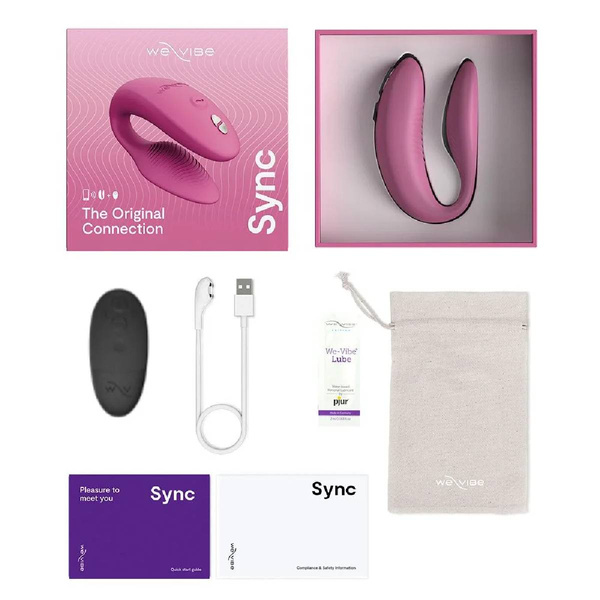  Wibrator dla par We-Vibe Sync 2nd Gen Rose We-Vibe