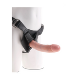 Uprząż z dildo King Cock Strap on Horness Pipedream 8 Light