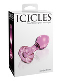 Icicles No. 48 скляний корок рожевий