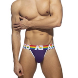 Zestaw jockstrapów Addicted 6 Pack Rainbow Jock XL