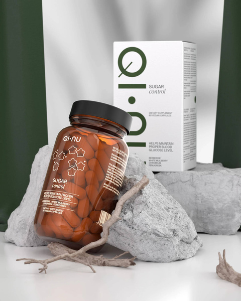 Дієтична добавка 60 капсул Sugar Control Qi-Nu