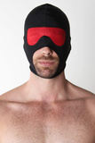 Nylonowa kominiarka z siateczką zasłaniającą oczy CellBlock13 Gambit Hood Mesh Black / Red