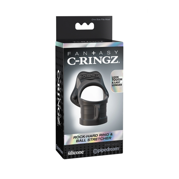 Fantasy C-Ringz Rock Hard Ring & Ball Stretcher