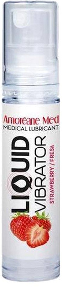 Liquid Vibrator Strawberry 10ml Amoreane
