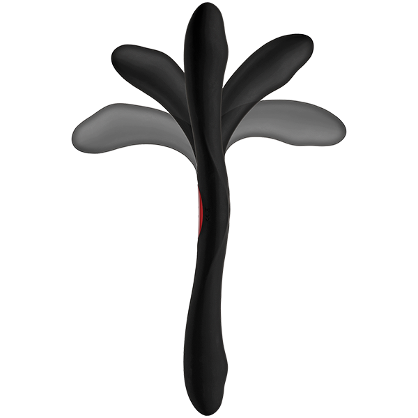 Kink Dual-Flex Silicone Vibrator with Wireless Remote