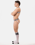 Джокстрапи Jockstrap Top White-Black M Barcode Berlin