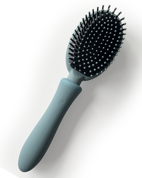 Wibrująca Szczotka Do Włosów Vibrating Brush Blue Grey Vibraliss