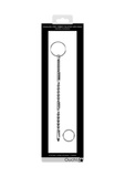 Urethral Sounding Metal Ribbed Dilator with Ring