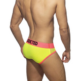 Slipy Neon Mesh Brief Neon Yellow L Addicted