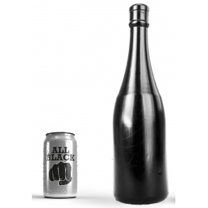 Ділдо пляшка шампанського AB90 Champagne 28 x 9.5см Увесь чорний