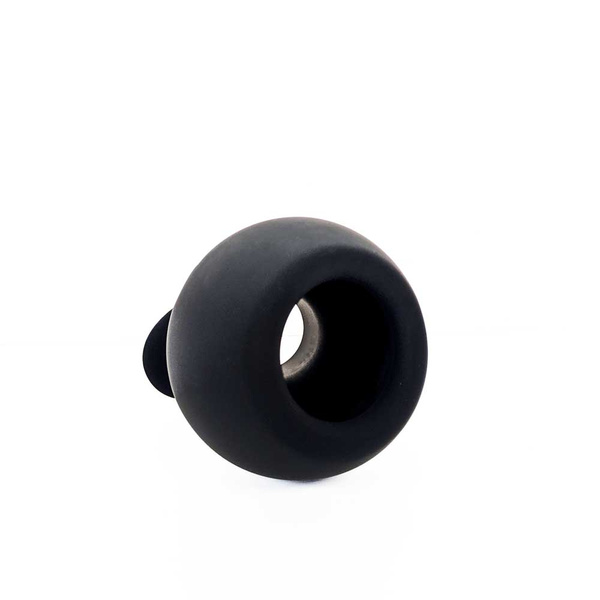 Chalice Silicone Tunnel Plug Black XL Brutus