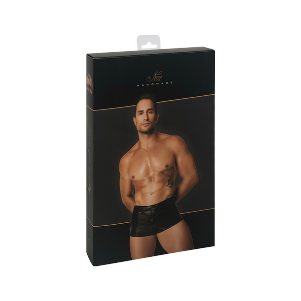 Szorty męskie H080 Frenzy shorts S Noir Handmade