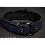 Neo Bold Color Puppy Collar Темно-синій S-L Mr-S-Leather