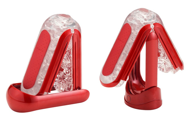 Masturbator z podgrzewaczem Tenga Flip 0 Red Warmer Package