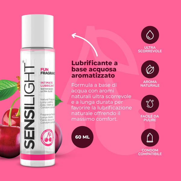 Lubrykant Wodny Sensilight Cherry 60 Ml IntimateLine