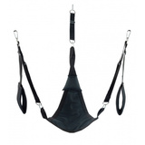 Triangle Fabric Sling Complete Set Black Mr. Sling
