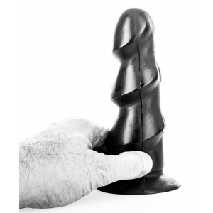 Anal plug AB40 Triple Wand 15 x 5.2cm All Black