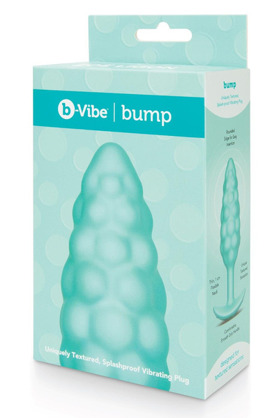 Korek analny Bump Texture Plug Mint b-Vibe