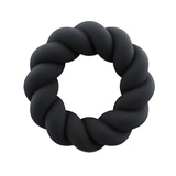 Pierścień erekcyjny Rocks-Off Twisted Black