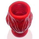 Pighole Squeal FF Veiny Hollow Plug Red Oxballs
