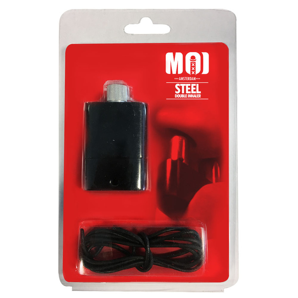 MOI Steel Double Inhaler