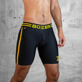 Bitch Short Double Zipper Black/ Yellow S Boxer Barcelona