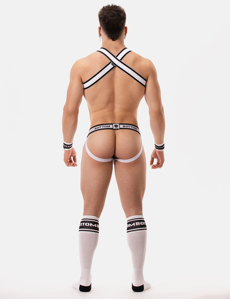 Jockstrapy Jockstrap Bottom White-Black L Barcode Berlin