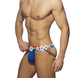 Zestaw jockstrapów Addicted 6 Pack Rainbow Jock L