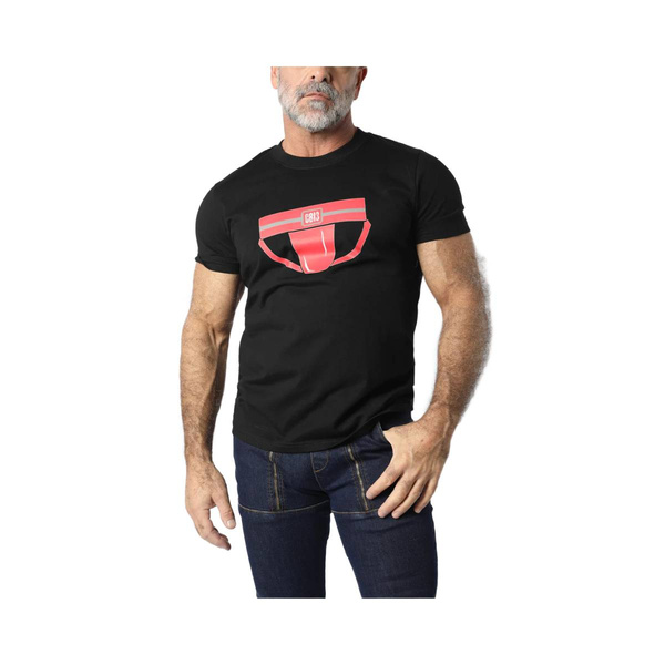 T-Shirt Bruiser Cruising Tee Black/ Red S CellBlock13
