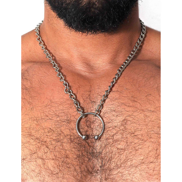 Horseshoe Hook Necklace Dark Room