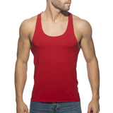 Tank Back Printed Red XL Addicted