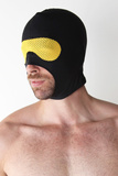 Nylonowa kominiarka z siateczką zasłaniającą oczy CellBlock13 Gambit Hood Mesh Black / Yellow