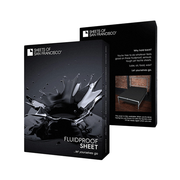 Sheets of SF Fitted Sheet 140 x 200 x 25 cm Black