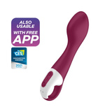 Podgrzewany wibrator do punktu P Hot Spot Connect App Satisfyer