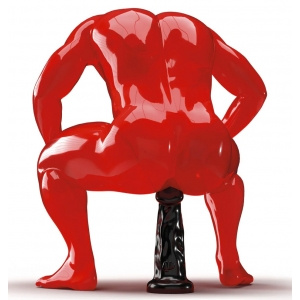 Dildo Steroid ABS21 Olympus 42 x 13cm All Black