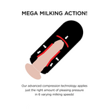 Masturbator Pipedream PDX Elite Vibrating Mega Milker Light