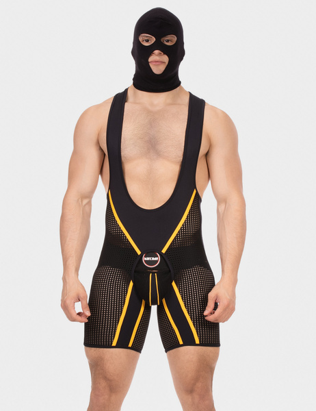 Czarna kominiarka Face Mask Tase Black Barcode