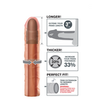 Nakładka na penisa Fantasy X-tensions Perfect 3" Extension Light