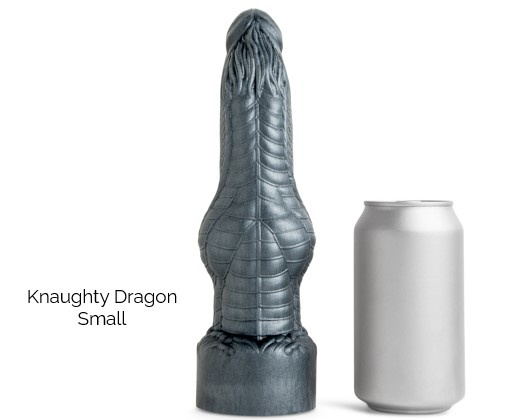 Mr Hankey's dragon dildo Knaughty Dragon Soft Red Vac S