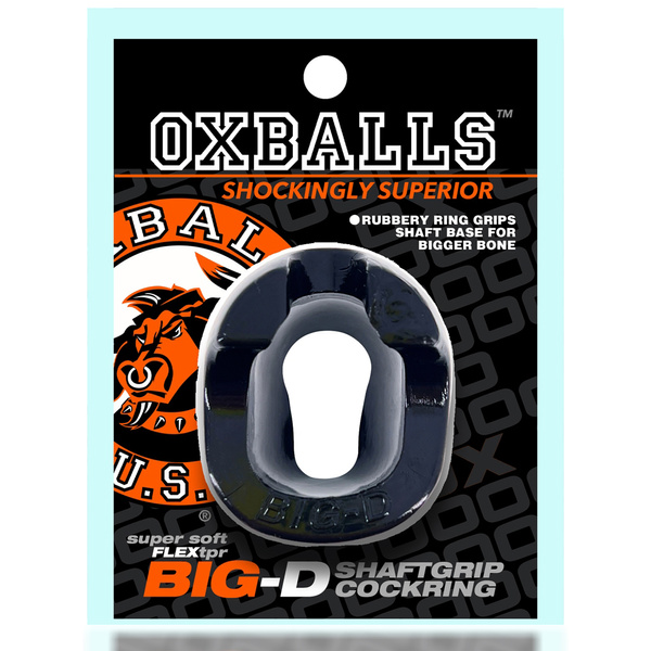 Pierścień erekcyjny Big-D Shaft Grip Cockring Black Oxballs 