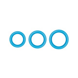 Pierścień erekcyjny NS Novelties Firefly Halo Cockring Blue Small