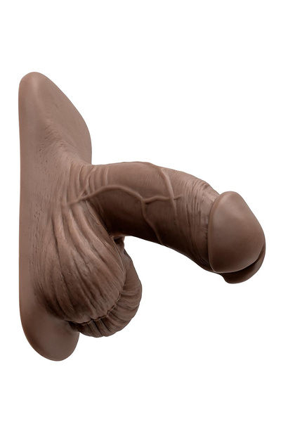 Фантом Члена 4 Inch Silicone Packer Dark Gender X