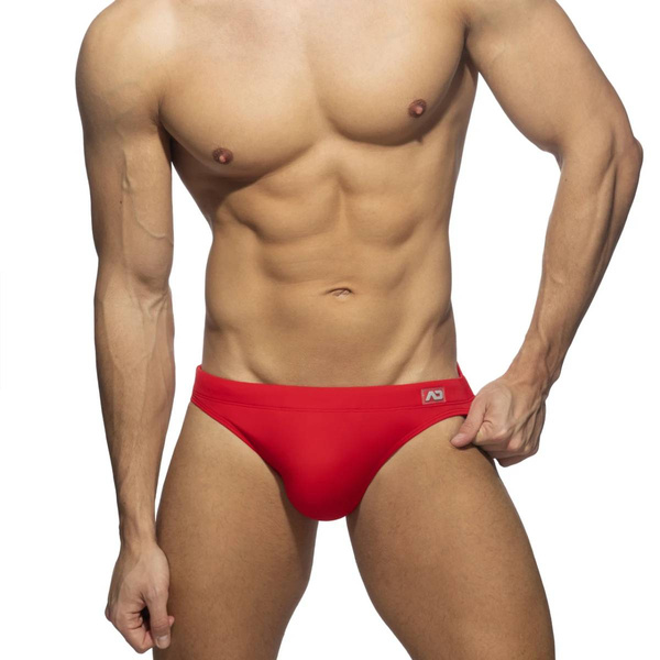 Kąpielówki Basic AD Swim Brief Red L Addicted