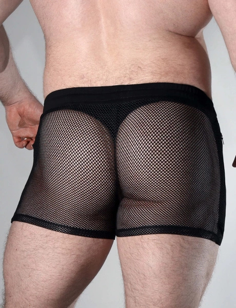 Szorty Męskie Turn Around! 360 Mesh Shorts Black Xl Dark Room