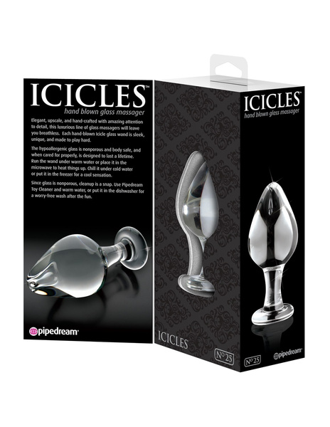 ICICLES - Hand blown glass massanger No.25