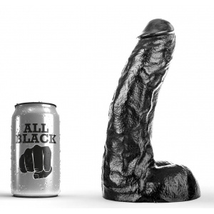 Dildo AB67 Ray 22 x 6,5 cm All Black