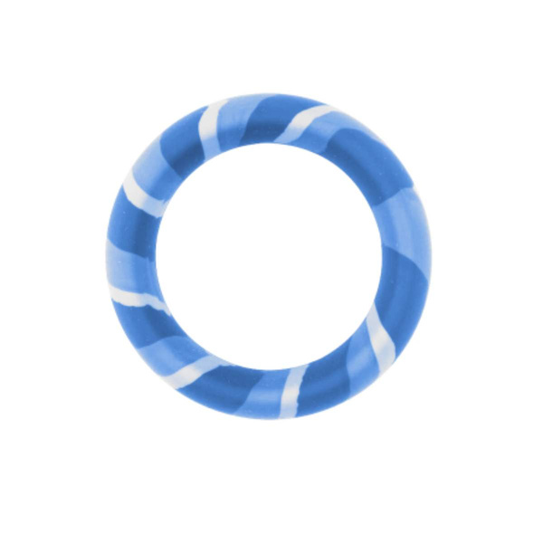 Pack 3 Cockrings Silimix Blue CockzRing