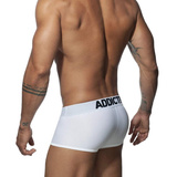 Bokserki męskie Push Up Mesh Trunk White S Addicted